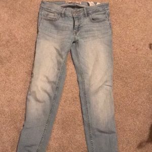 Hollister low rise light blue jeans